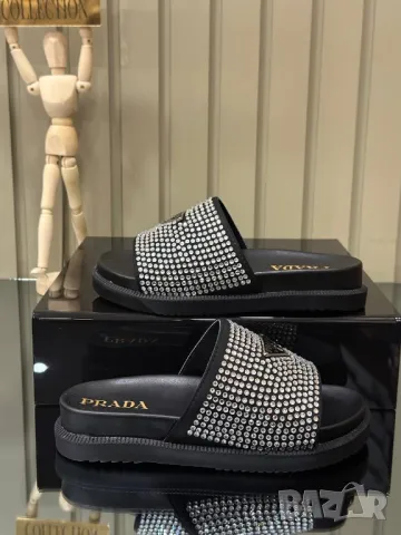 дамски чехли prada , снимка 2 - Чехли - 46911313