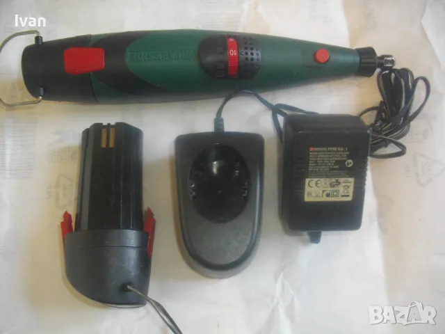 9,6V Parkside НЕМСКА АКУМУЛАТОРНА МИНИ ДРЕЛКА ШЛИФОВАЛКА С 2 БАТЕРИИ И ЗАРЯДНО, снимка 2 - Други инструменти - 50414918