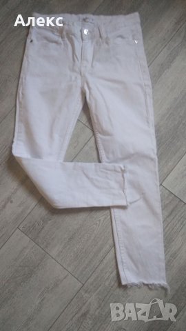 Mango - бели дънки, снимка 4 - Детски панталони и дънки - 46443026