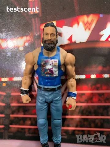 Екшън фигура WWE Elias Елаяс Basic Series figure играчка Mattel Samson, снимка 9 - Колекции - 48829299