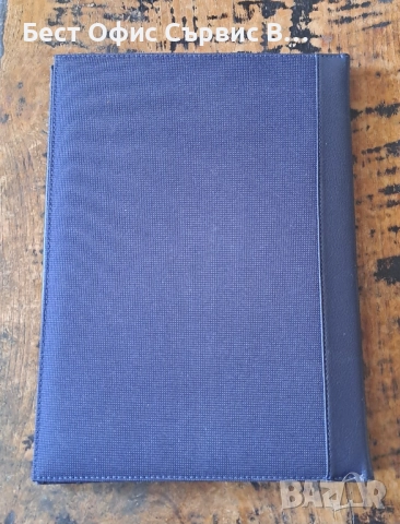 папка луксозна за документи син с кожа без/с цип Марксман Marksman Размер А4, снимка 9 - Ученически пособия, канцеларски материали - 52318025