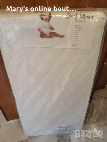 Чисто нов матрак Lorelli за бебешко кошче 