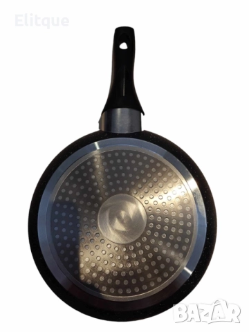 Тиган с  незалепващо мраморно покритие, различни размери, снимка 2 - Съдове за готвене - 52894826