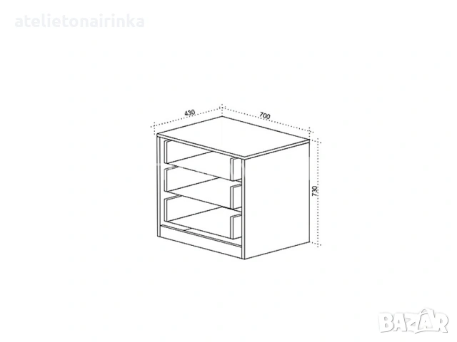 Спален комплект Торино, снимка 4 - Спални и легла - 48577285