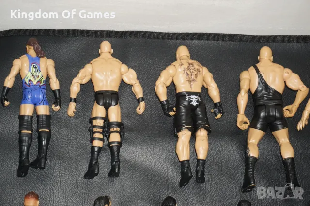 32 Кеч Фигури на Mattel и Jakks Pacific Stone Cold/The Rock/RVD/Big Show/Chris Jericho/Rusev/Lesnar, снимка 13 - Фигурки - 48772761