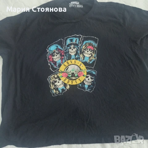 Оригинална тениска на Guns n Roses, снимка 2 - Тениски - 50643858