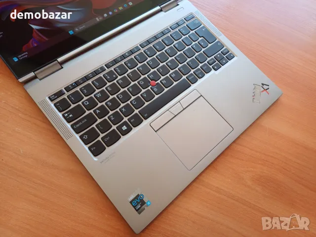 ThinkPad X1 13.5" QHD IPS  Touch Titanium Yoga/ i5-1130G7, 16 GB, 512GB SSD, Win11 Pro, снимка 4 - Лаптопи за работа - 49402038