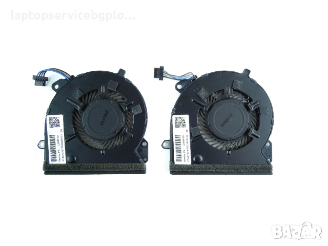HP Pavilion 15-CS 15-CW 15.6" Вентилатори Комплект CPU FAN L25585-001 47G7BTP003 Discrete Graphics