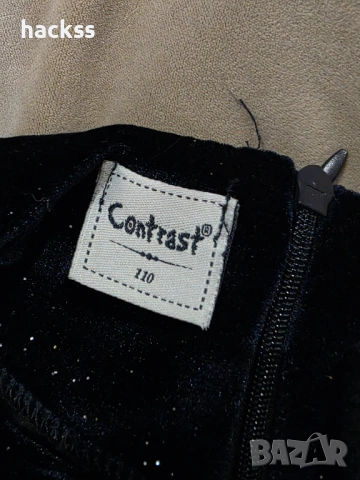 Детскa рокля Contrast, снимка 3 - Детски рокли и поли - 53329063