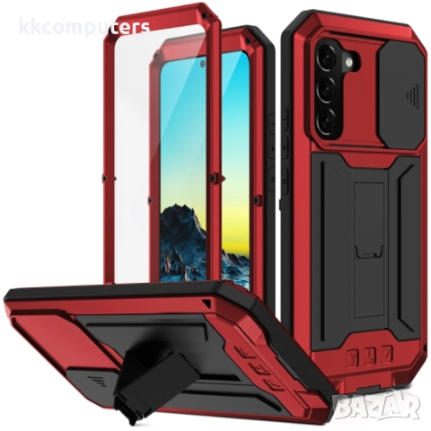 Samsung Galaxy S22+ 5G R-Just Удароустойчив/Водоустойчив Калъф 360 Градуса Защита и Протектор, 45 лв, снимка 2 - Калъфи, кейсове - 52818088