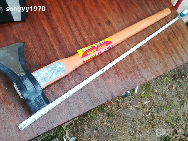 ЯКА БРАДВА С КЛИН-90СМ 2КГ С МЕТАЛНА ПЛАНКА 0810251727, снимка 13 - Градински инструменти - 51988531