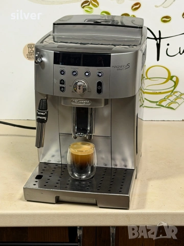 Кафемашина кафе автомат delonghi magnifica S smart с гаранция, снимка 6 - Кафемашини - 54242369