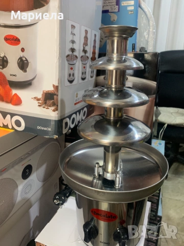 Шоколадов фонтан за 900 гр. шоколад / Domo DO916CH 275W, снимка 4 - Други стоки за дома - 54202307