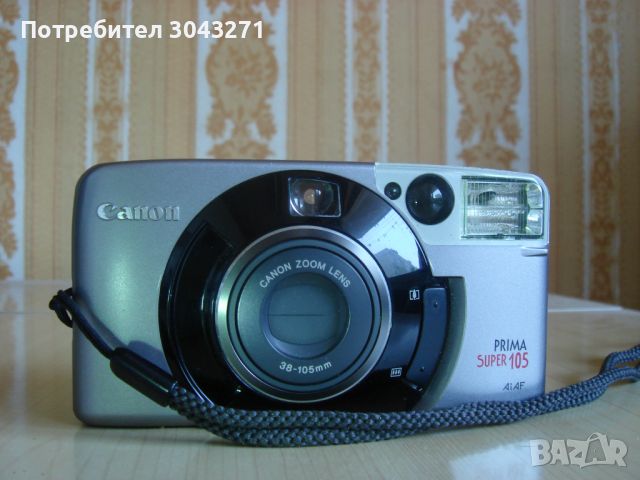 Canon prima super 105, снимка 13 - Фотоапарати - 46745964