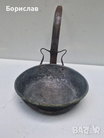 Медна тава, снимка 5 - Антикварни и старинни предмети - 50730367