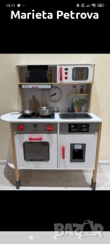 Детска дървена кухня Лидл 