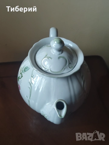 Порцеланов чайник СССР, снимка 4 - Колекции - 53832773