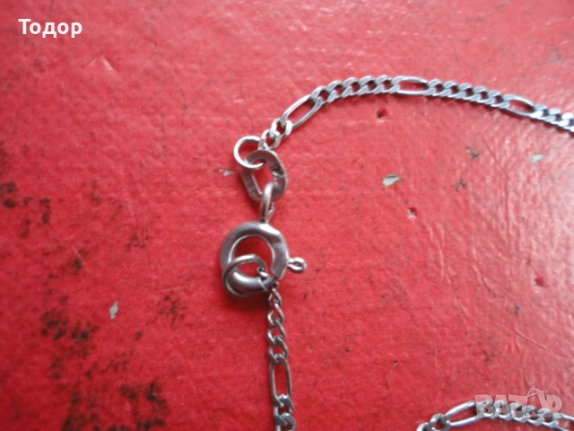 Сребърна гривна 7, снимка 4 - Гривни - 53300200