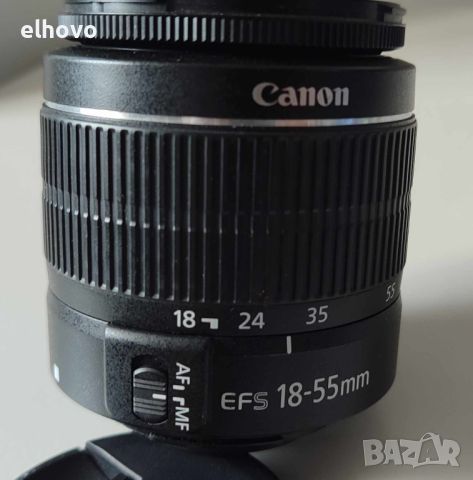 Обектив Canon Zoom Lens EF-S 18-55mm Ф58мм, снимка 7 - Обективи и филтри - 45351356