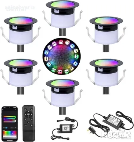 GEYUEYA Home Smart LED: Комплект от 6 LED лампи за декорация, снимка 1