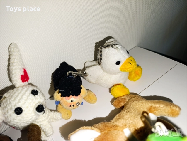 Лот дребни плюшени играчки ключодържател , снимка 6 - Плюшени играчки - 52406175