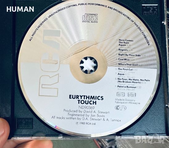 EURYTHMICS , снимка 3 - CD дискове - 45933720