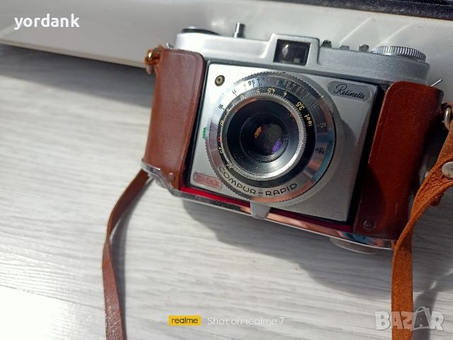 Лентов фотоапарат Kodak Retinette 022, снимка 3 - Антикварни и старинни предмети - 46087104