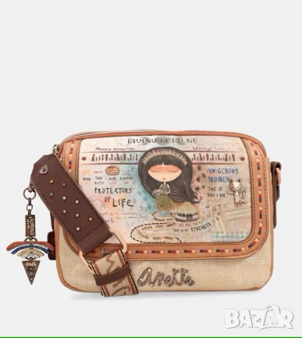 Малка чанта през рамо Анеке, снимка 4 - Чанти - 52548834