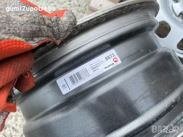 16 джанти 5х114,3 Dacia Duster 6J et50 Дачия Дъстер, снимка 8 - Гуми и джанти - 50437186