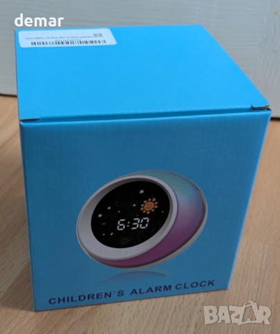 Детски будилник Seucasu, часовник за растеж и обучение за сън, снимка 8 - Детски нощни лампи - 51731449