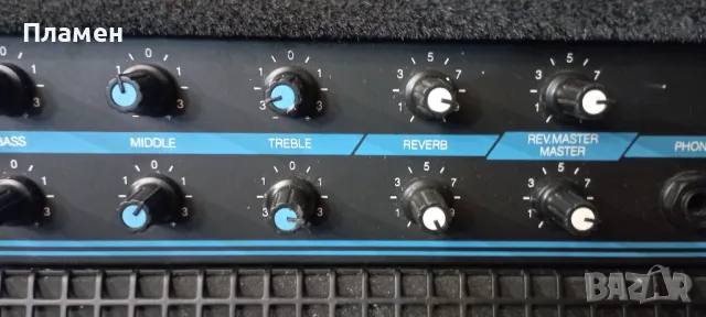 Немски професионален усилвател 80 вата, за китара, микрофон, клавиши комбо, КМЕ DCA 82 , снимка 3 - Други - 50281663