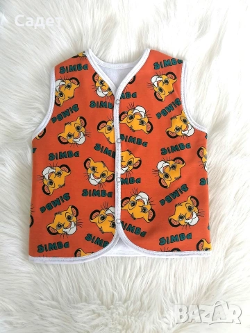 бебешко елече по поръчка, снимка 8 - Жилетки и елечета за бебе - 53787120