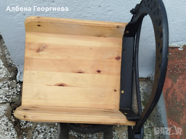 Немска дървена   ретро гилотина , снимка 10 - Колекции - 53028269
