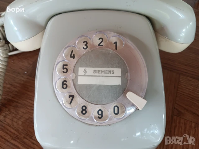 SIEMENS стар телефон, снимка 2 - Стационарни телефони и факсове - 50938974