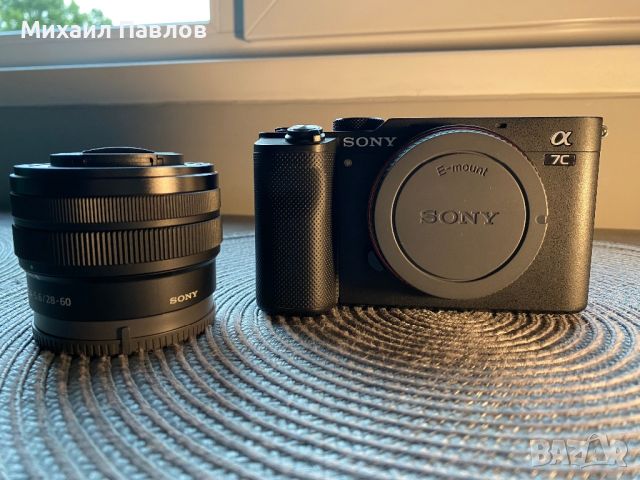 Камера Sony A7C + обектив Sony FE 28-60mm, снимка 2 - Камери - 46343784