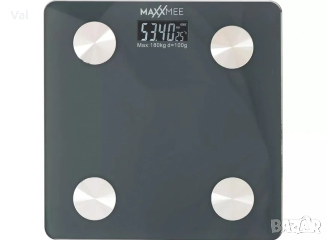 Дигитален кантар с анализ на тялото и Bluetooth свързаност, снимка 3 - Електронни везни - 53848124