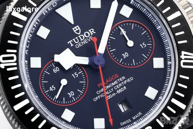 Мъжки часовник Tudor Pelagos FXD Alinghi Red Bull Racing с автоматичен механизъм, снимка 3 - Мъжки - 46638886