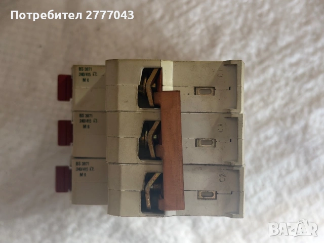 Автоматични предпазители Moeller FAZ G10A и G2A (за индустриални машини), снимка 2 - Резервни части за машини - 54034107