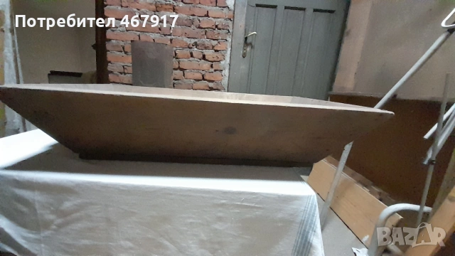 Дървено корито, снимка 3 - Антикварни и старинни предмети - 54166726