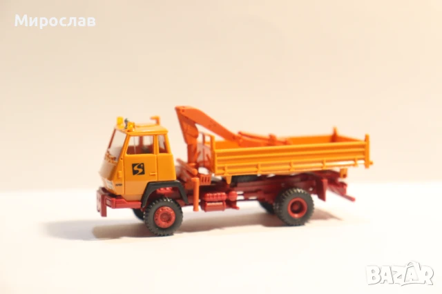 ROCO  H0 1/87 STEYR  KАМИОН МОДЕЛ КОЛИЧКА САМОСВАЛ КРАН , снимка 9 - Колекции - 51157793
