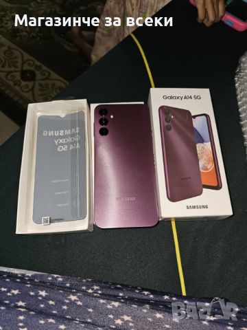 Samsung A14 бордо, снимка 1 - Samsung - 46130517