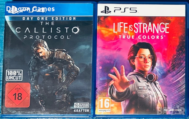 Callisto Protocol, Life is Strange, Tormented Souls, Watch Dogs (PS5/4)