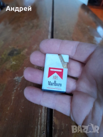 Стара запалка Marlboro #15, снимка 2 - Запалки - 54032563