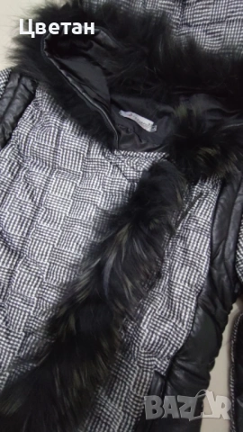 Зимно яке с качулка, снимка 3 - Якета - 53581871