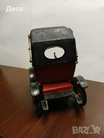 Стара унгарска играчка, сувенир, ретро автомобил., снимка 4 - Колекции - 46387720