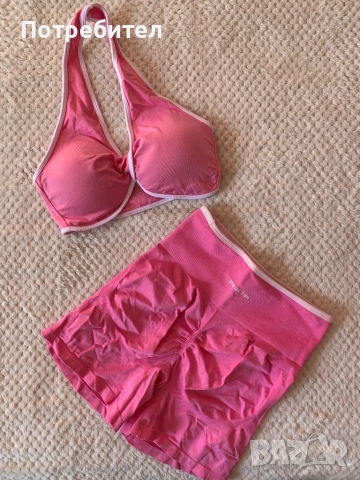 Розов спортен комплект, снимка 3 - Спортни екипи - 53744120