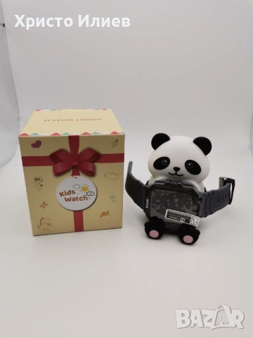 Детски смарт часовник OKYUK T17 4G детски смарт часовник с GPS Панда, снимка 10 - Смарт часовници - 52290246