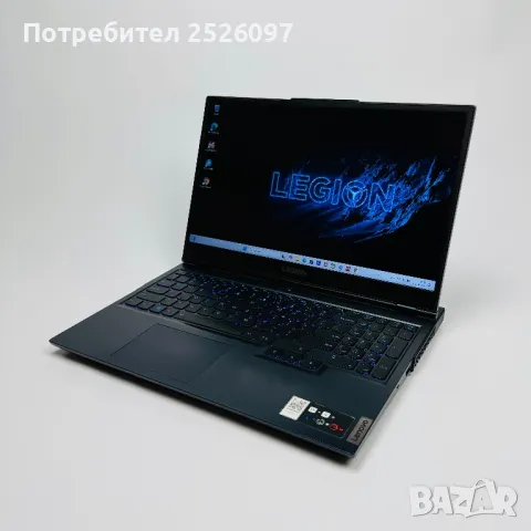 Lenovo Legion 15/IPS 120Hz/Ryzen 7 5800H/RTX 3060, снимка 2 - Лаптопи за игри - 47892627