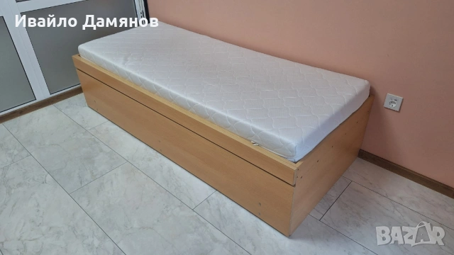 Легло "чекмедже" / легло 2 в 1 / двуетажно легло / двойно легло / две легла в едно с матраци, снимка 5 - Спални и легла - 53730620