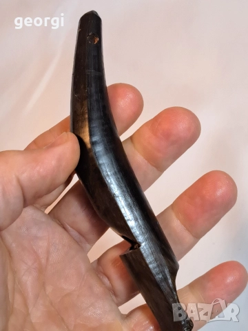 стара рогова свирка , снимка 5 - Антикварни и старинни предмети - 52985388